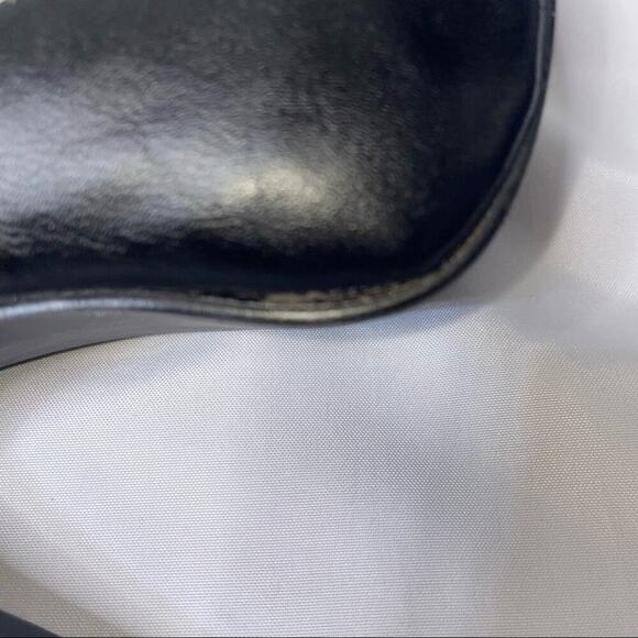 Qupid open toe tall high heels with a flower toe detailing SZ 7.5 - Picture 6 of 13